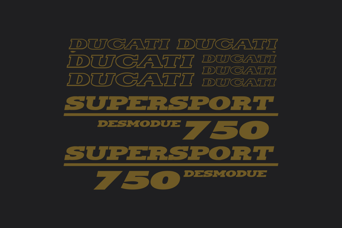 Ducati Sticker Kit