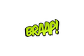 STICKER: BRAAP!