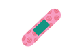STICKER: PINK SMILEY BANDAID