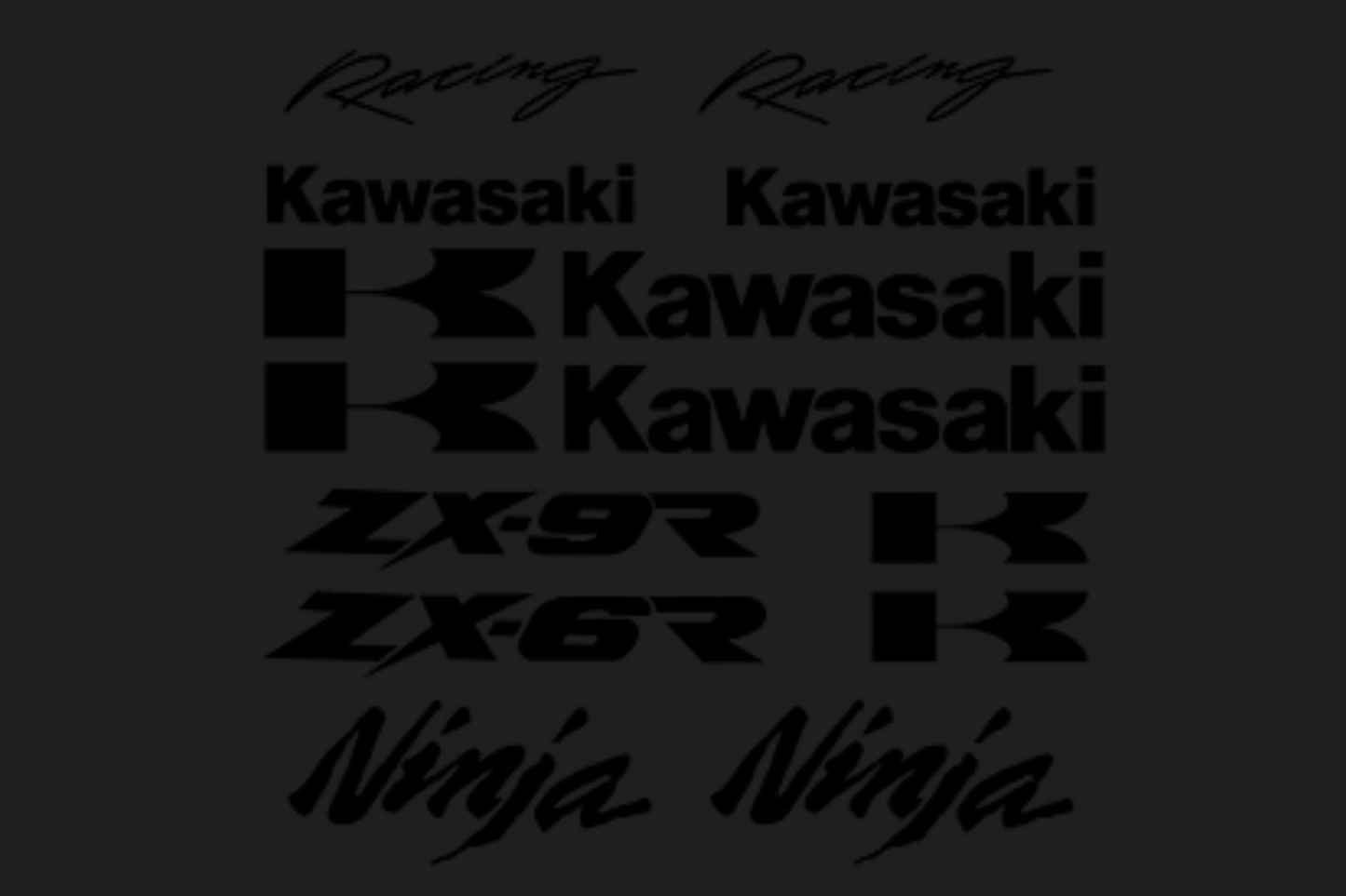 Kawasaki Sticker Kit