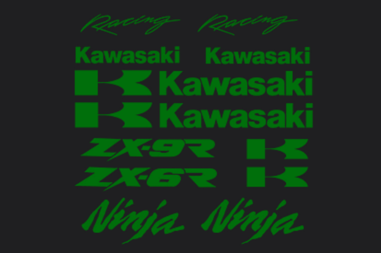 Kawasaki Sticker Kit