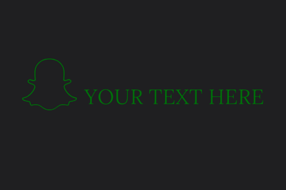 CUSTOM SNAPCHAT STICKER - OZDecalz