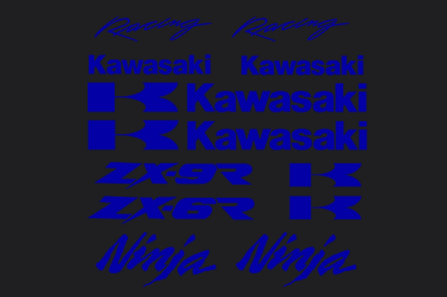 Kawasaki Sticker Kit