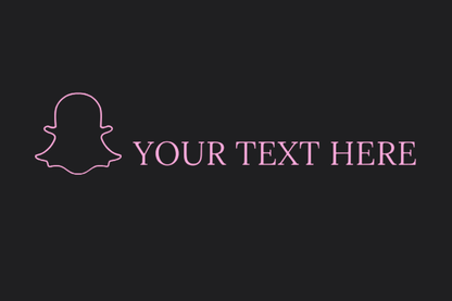 CUSTOM SNAPCHAT STICKER - OZDecalz