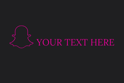 CUSTOM SNAPCHAT STICKER - OZDecalz