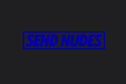 Send Nudes Sticker