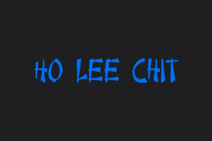 HO LEE CHIT Sticker