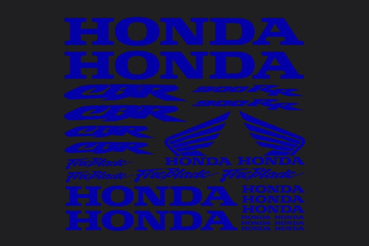 Honda Sticker Kit