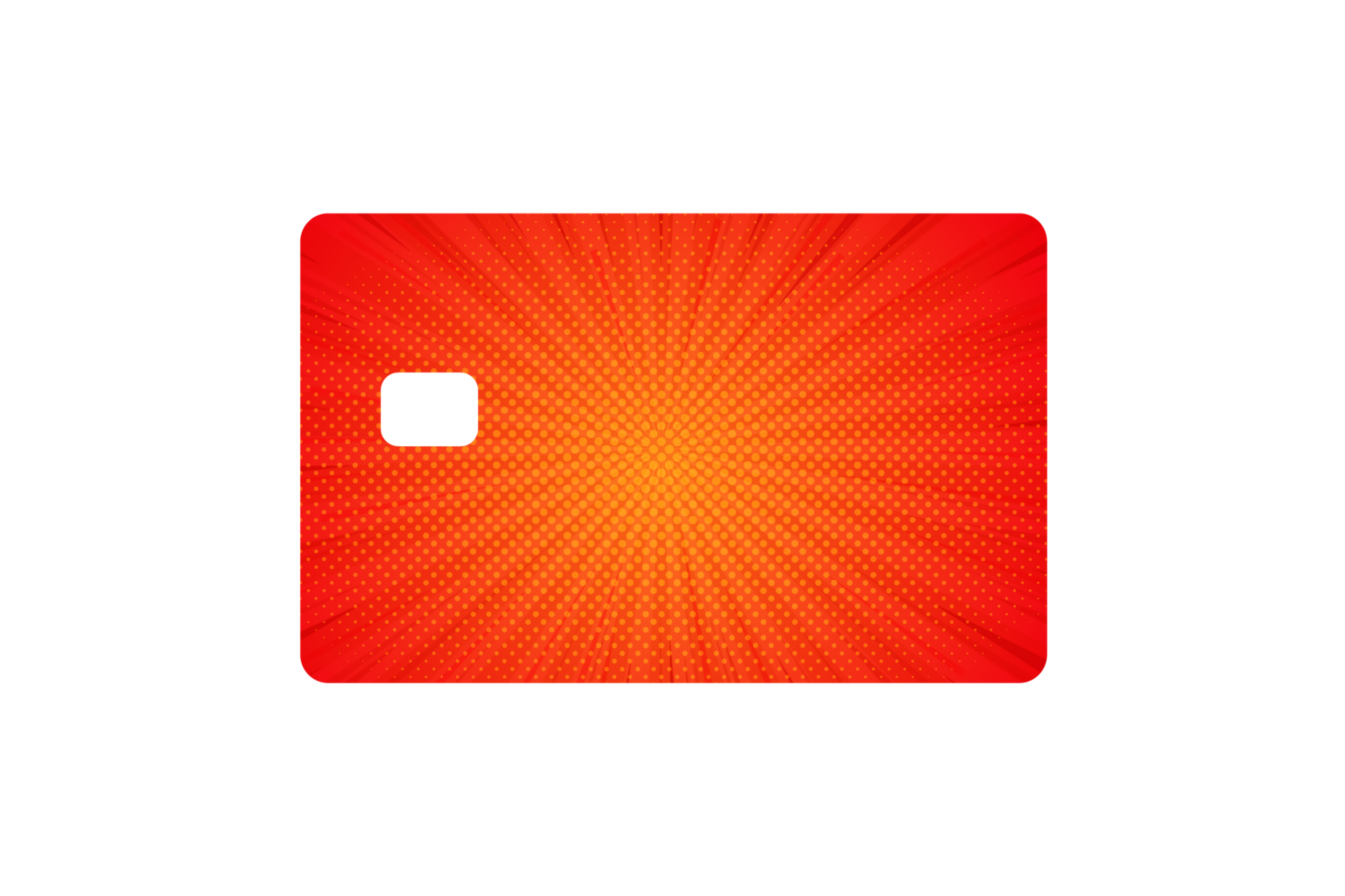 CARD WRAP: RED COMIC