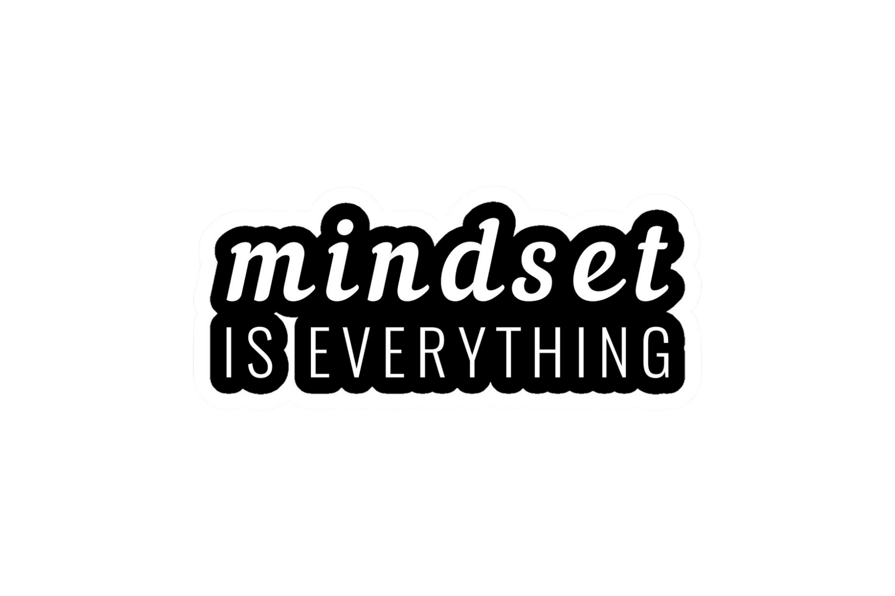 STICKER: MINDSET IS