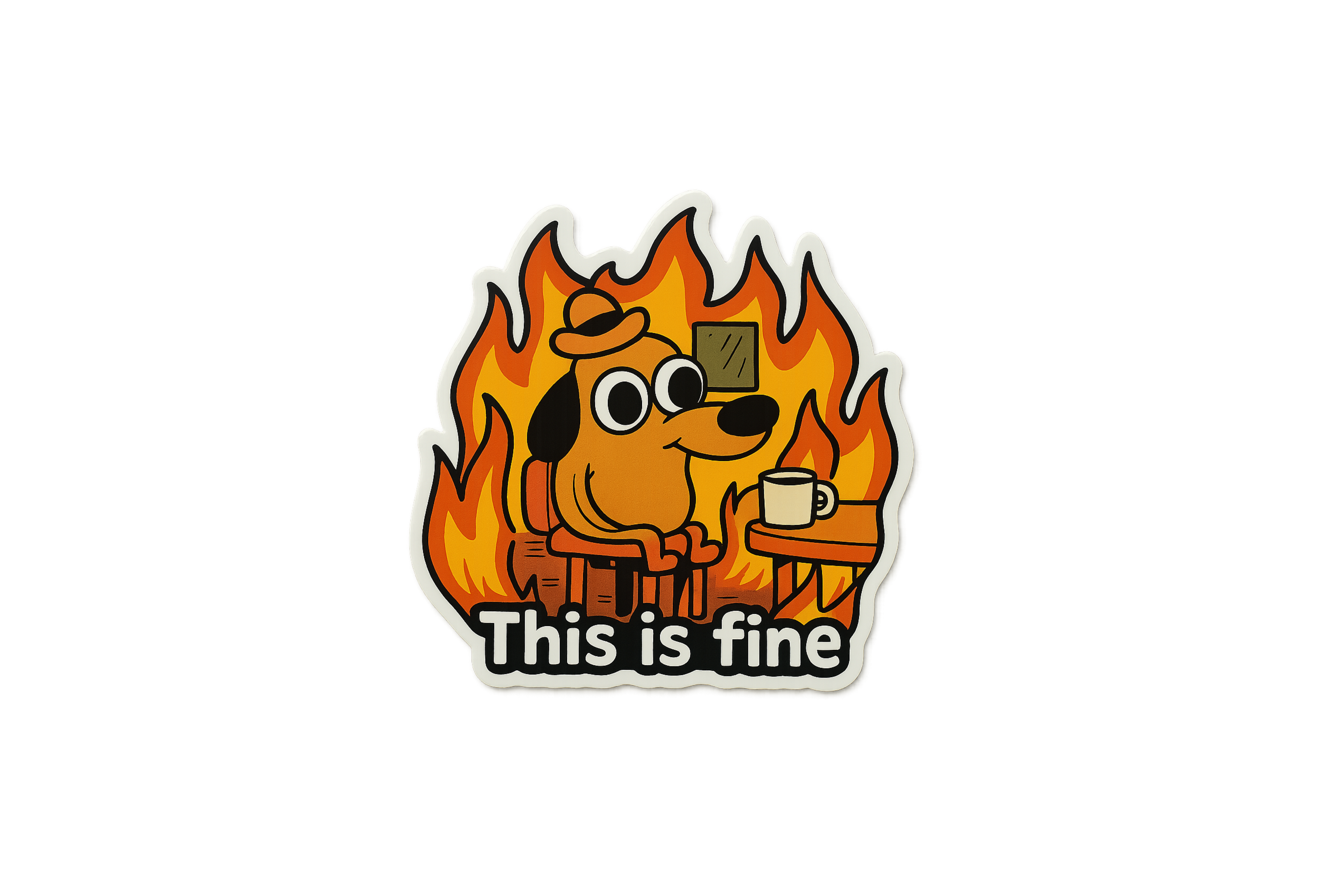 STICKER: THIS IS FINE