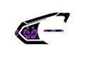 Skin for Sena 50S: F YOU PURPLE