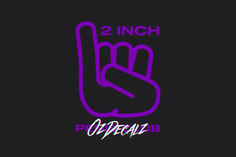 2-INCH CLUB STICKER - OZDecalz