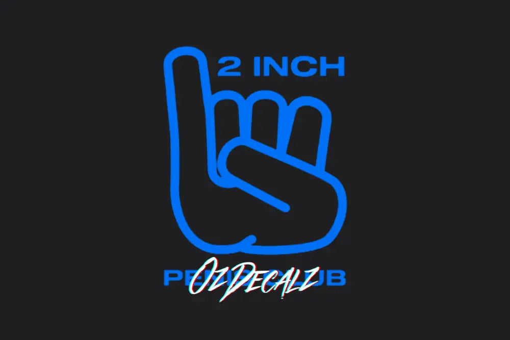 2-INCH CLUB STICKER - OZDecalz