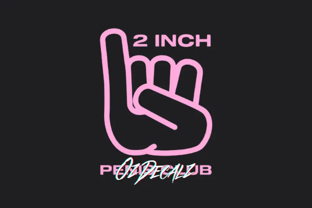 2-INCH CLUB STICKER - OZDecalz