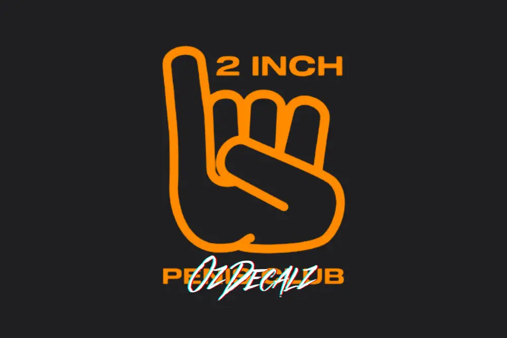2-INCH CLUB STICKER - OZDecalz