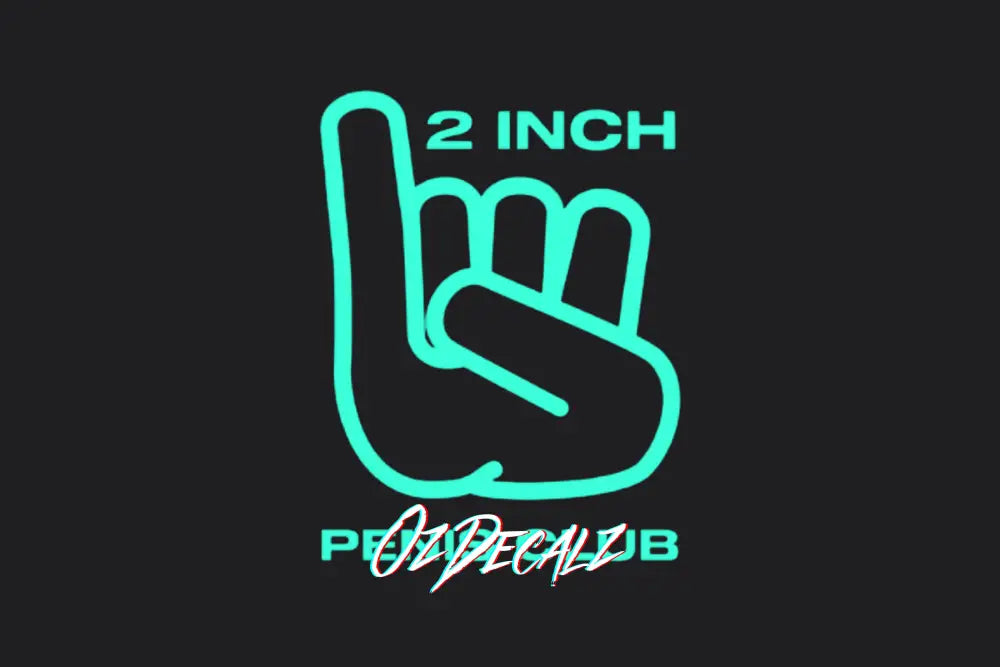 2-INCH CLUB STICKER - OZDecalz