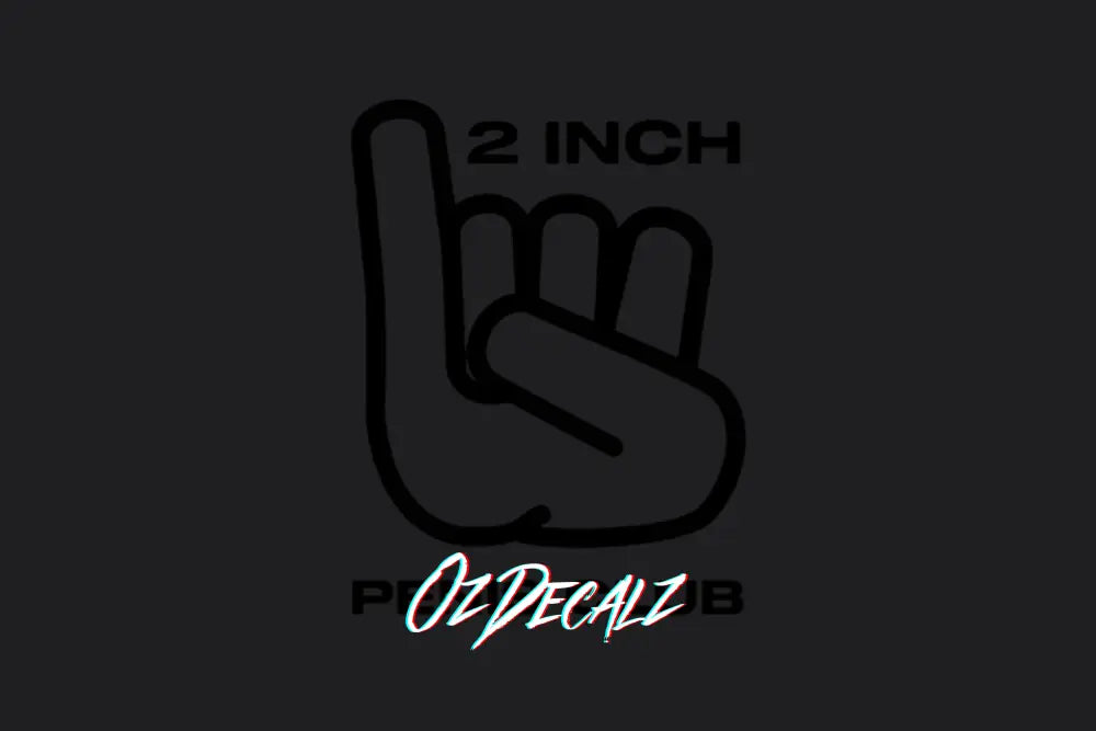 2-INCH CLUB STICKER - OZDecalz