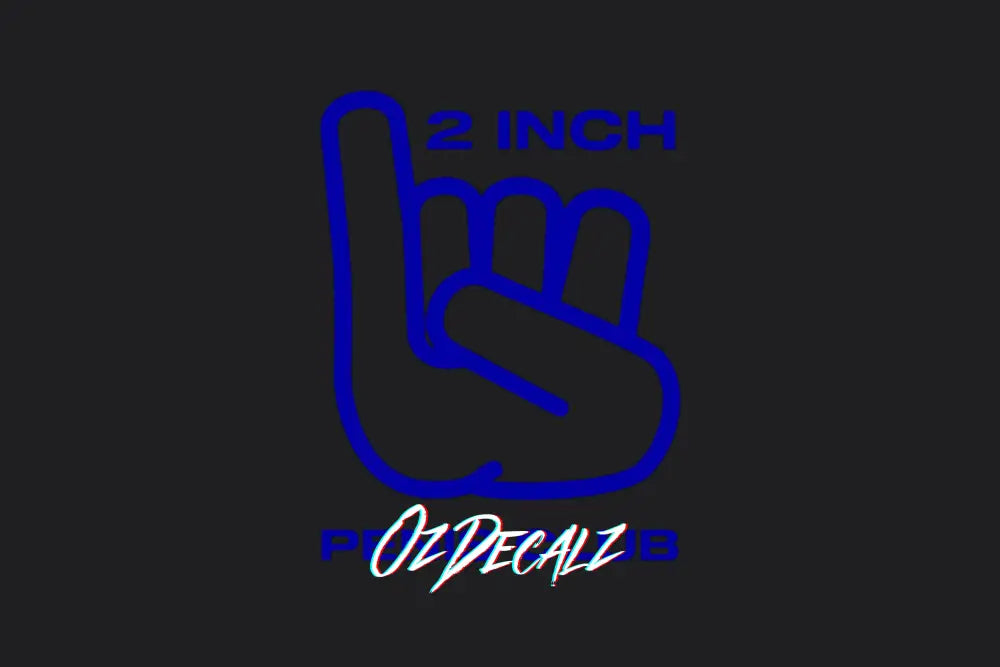 2-INCH CLUB STICKER - OZDecalz
