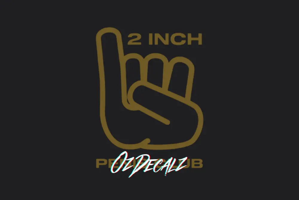 2-INCH CLUB STICKER - OZDecalz