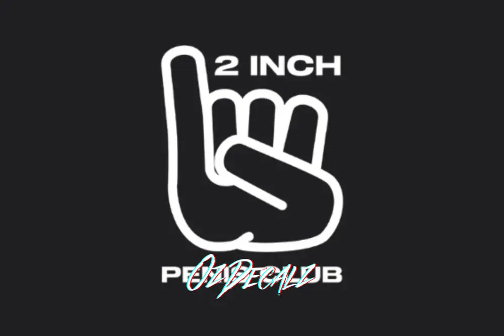2-INCH CLUB STICKER - OZDecalz