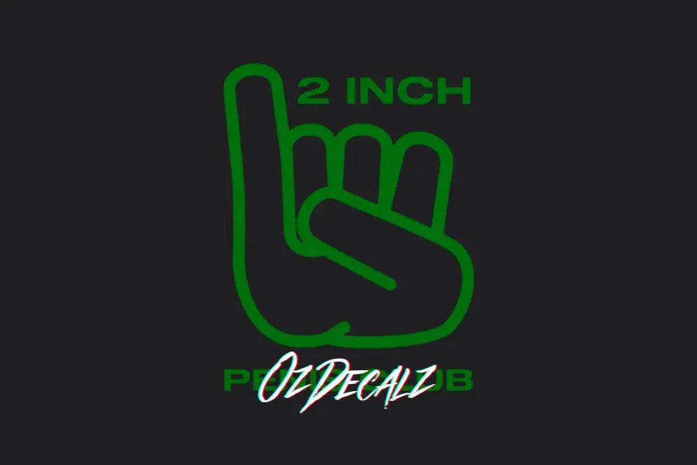 2-INCH CLUB STICKER - OZDecalz