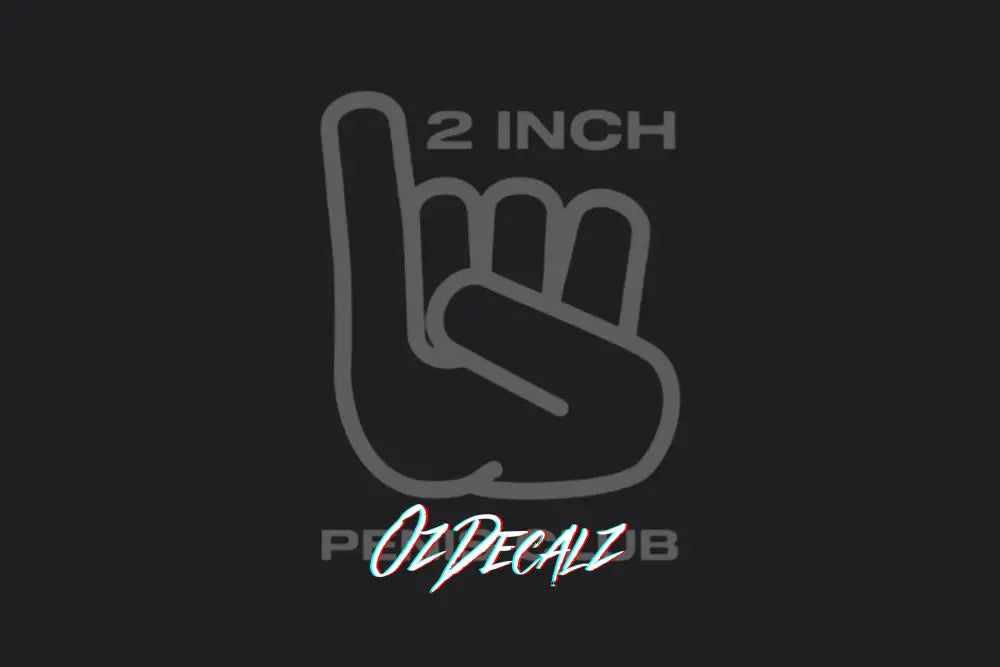 2-INCH CLUB STICKER - OZDecalz