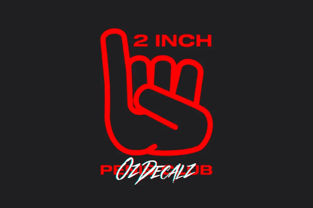 2-INCH CLUB STICKER - OZDecalz