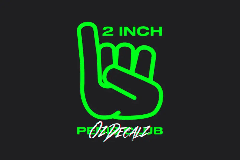 2-INCH CLUB STICKER - OZDecalz