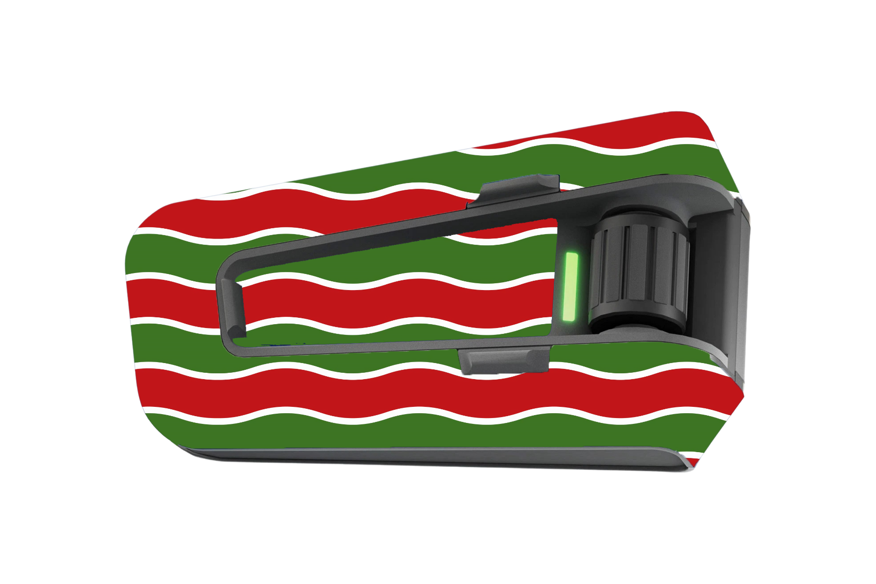 Packtalk  Skin: RED & GREEN WAVES