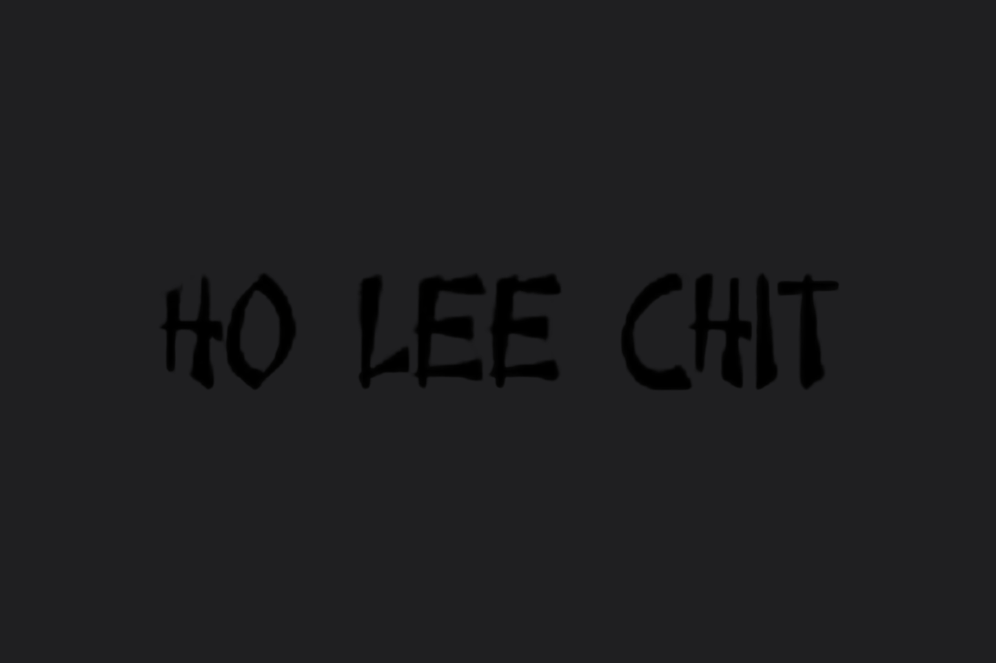 HO LEE CHIT Sticker