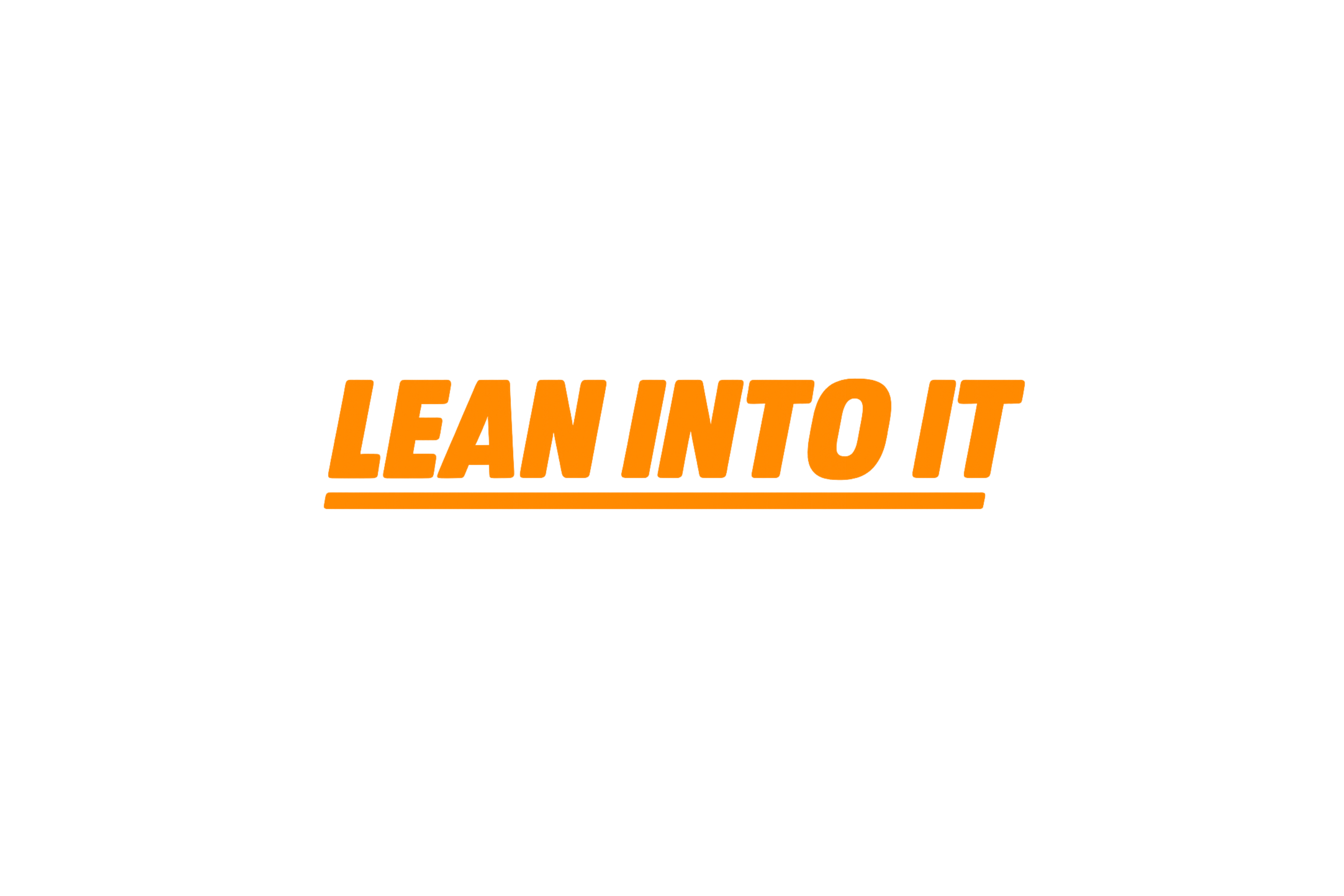 STICKER: LEAN INTO IT