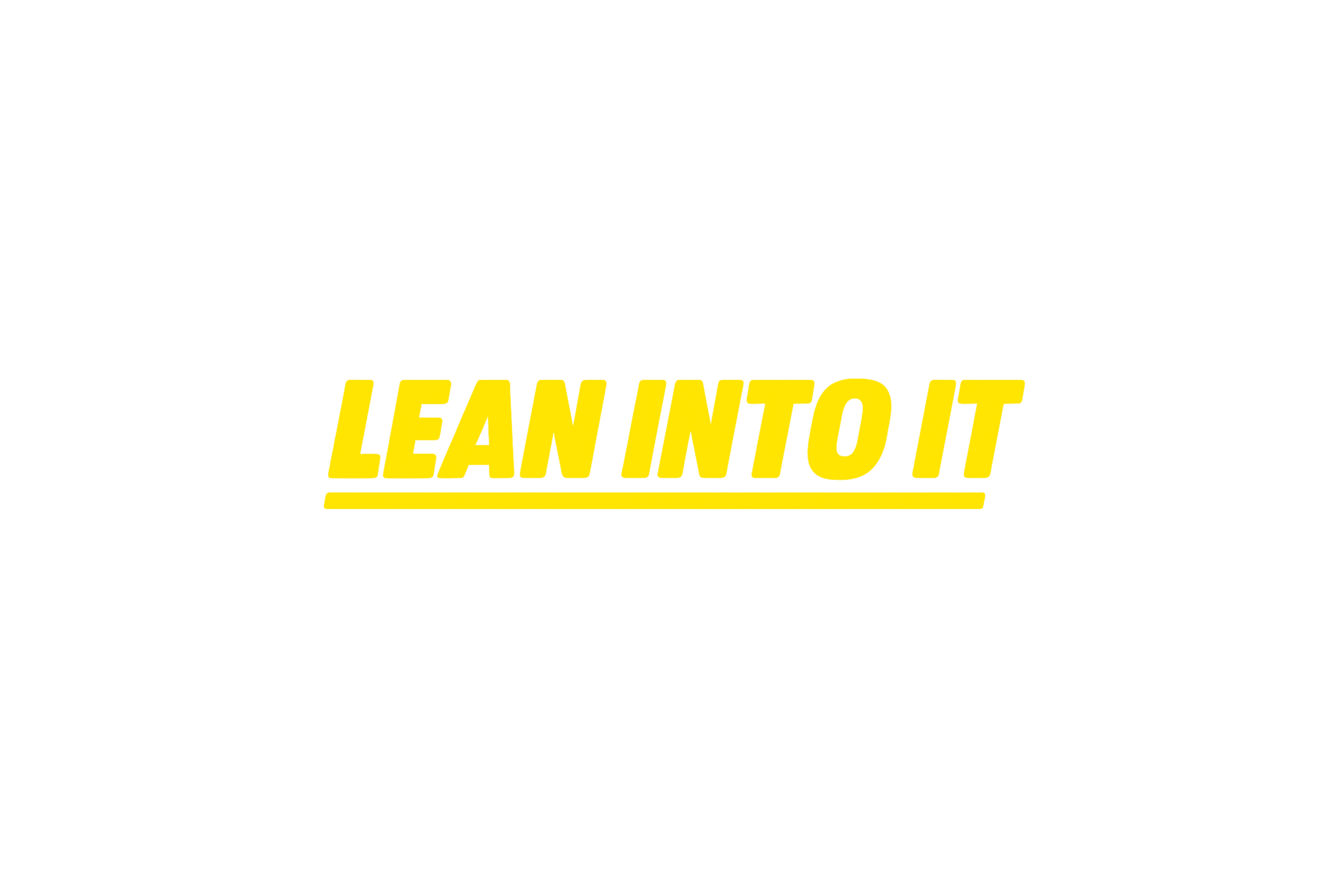 STICKER: LEAN INTO IT