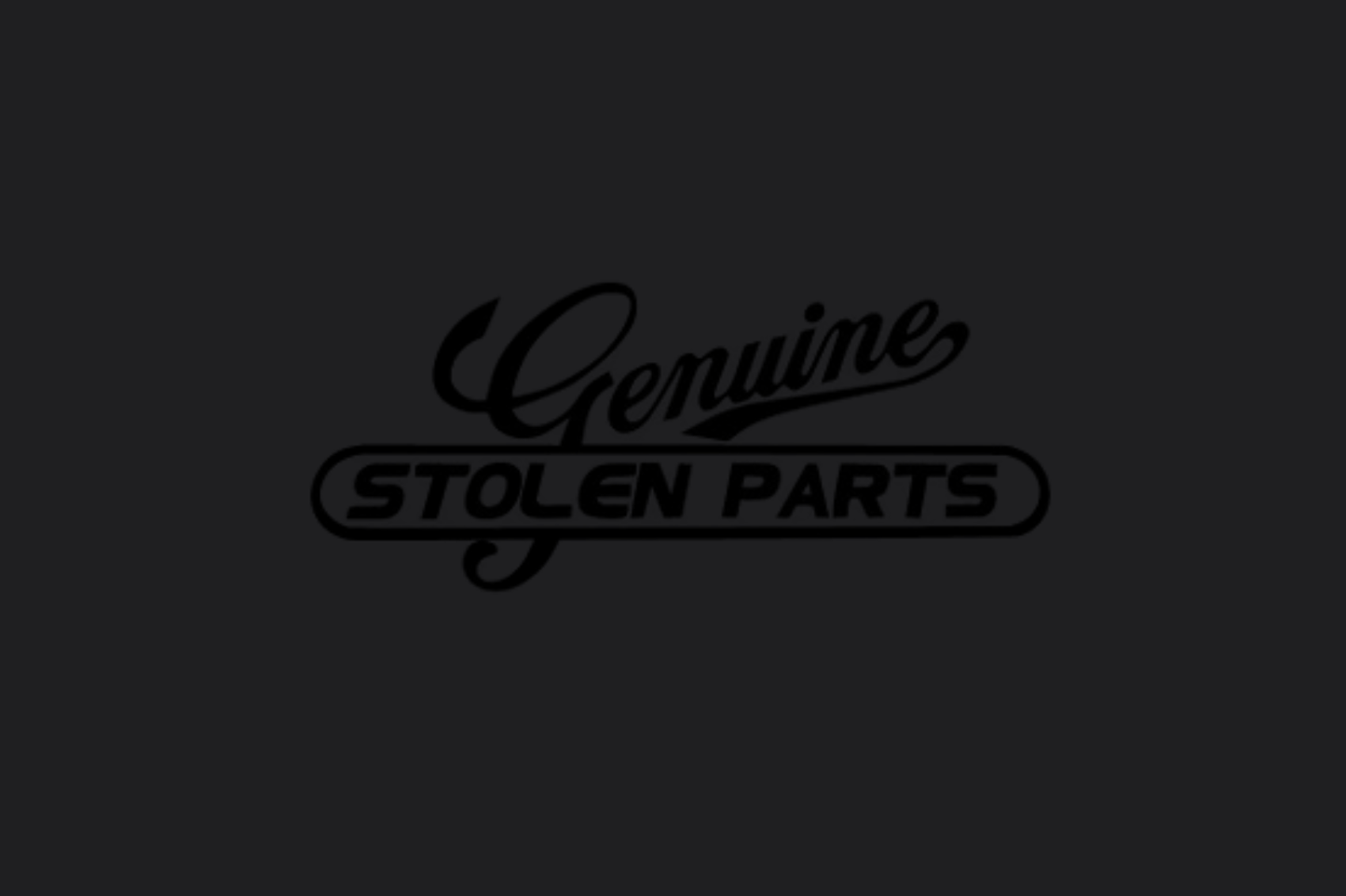 Genuine Stolen Parts Sticker