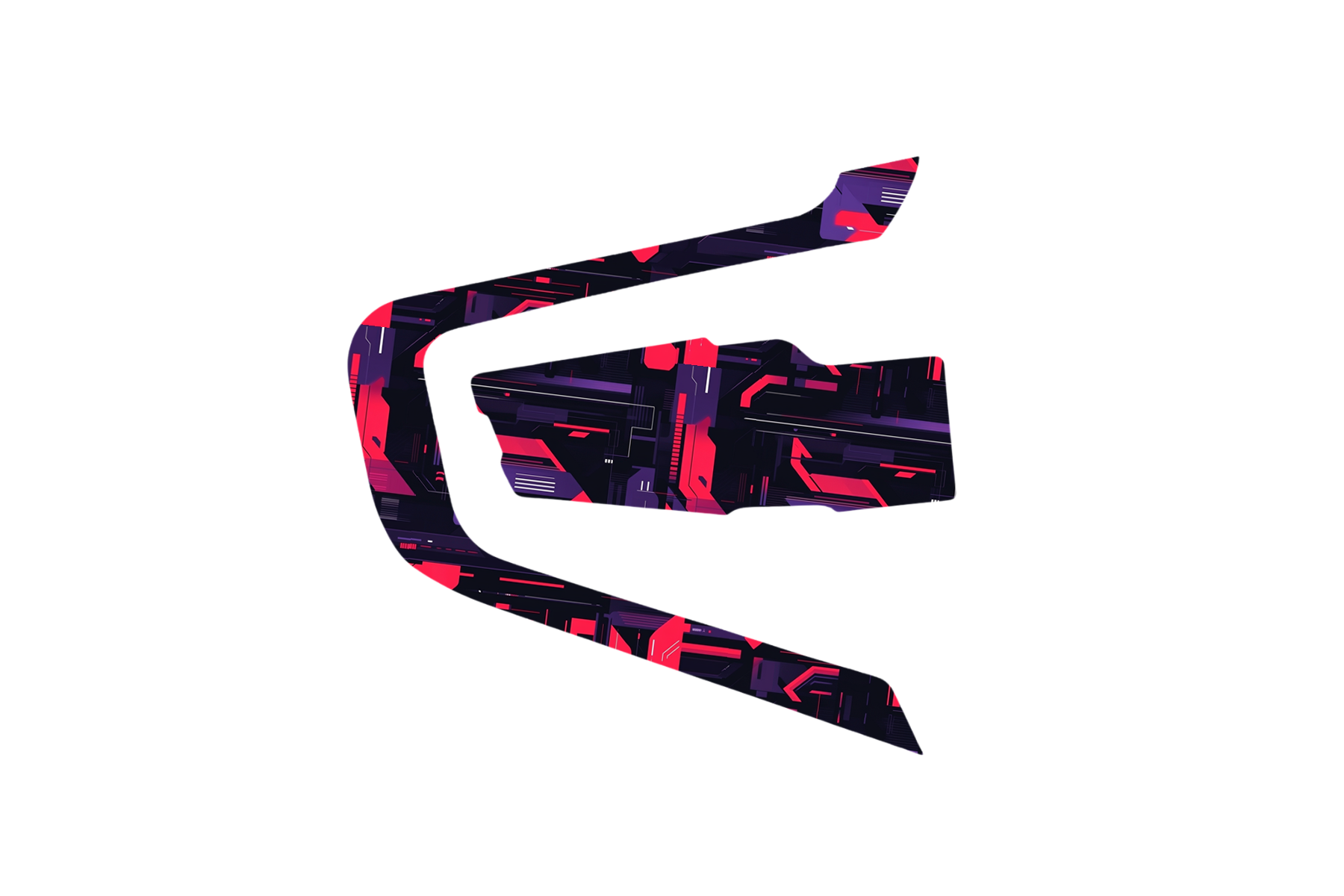 INTERCOM SKIN: PURPLE PINK TECH