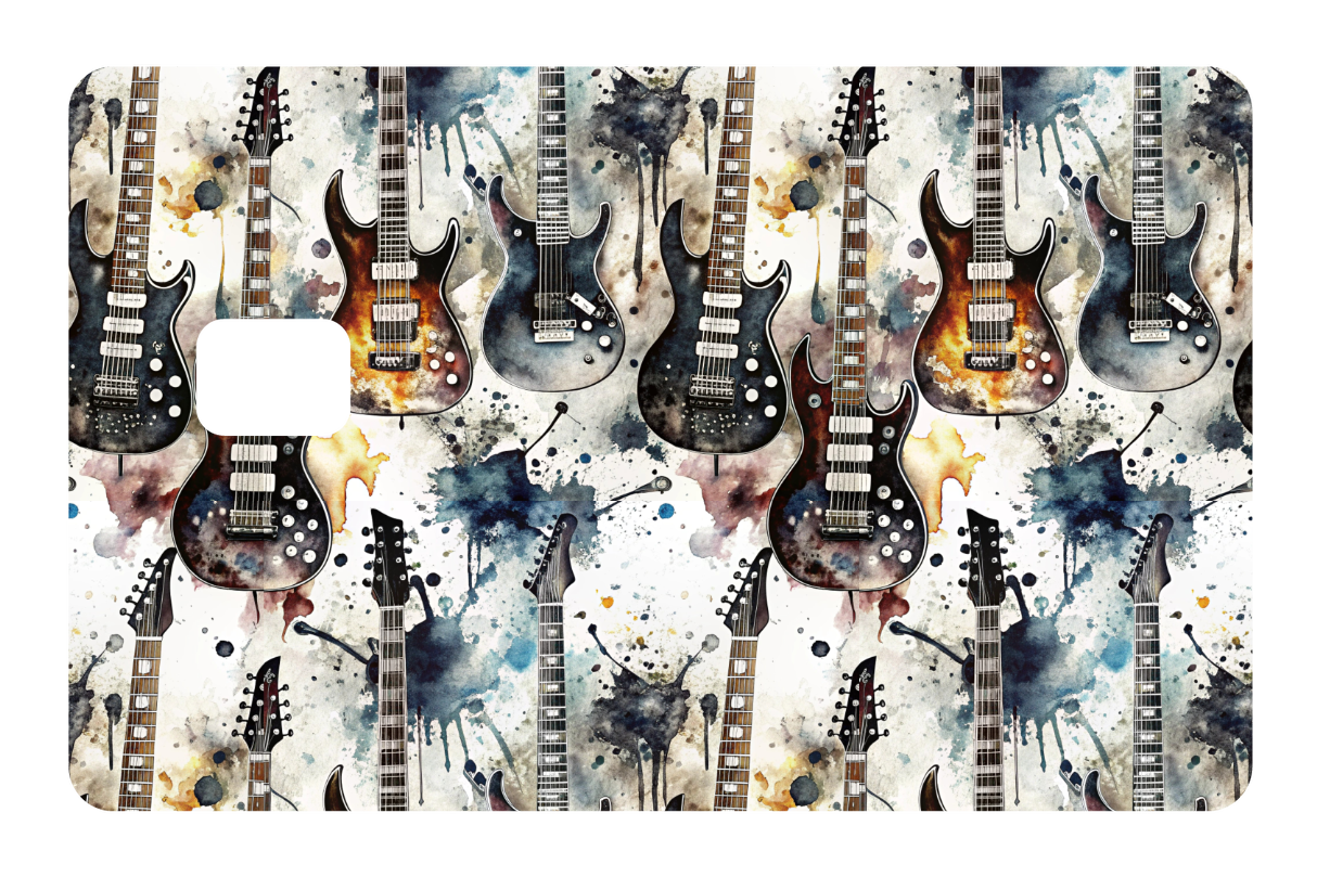 CARD WRAP: ROCK & ROLL