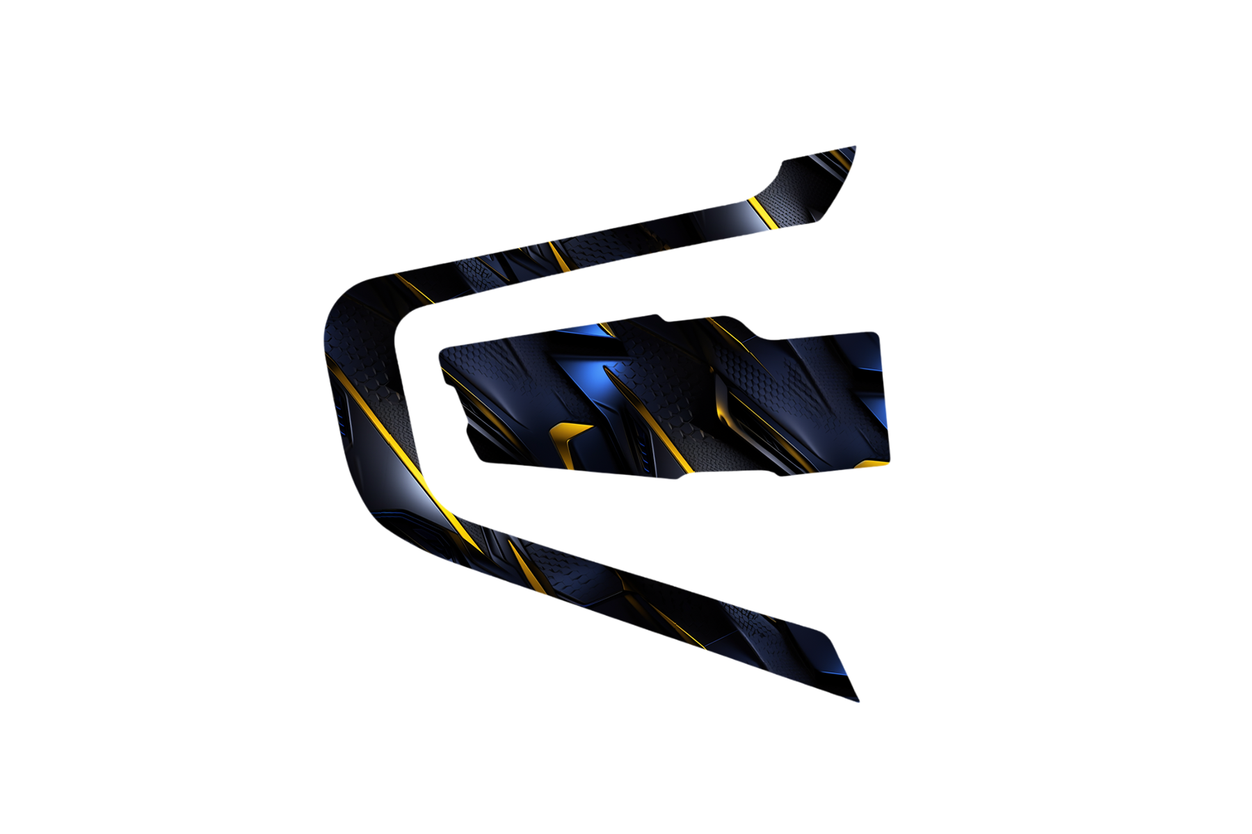 INTERCOM SKIN: NAVY GOLD CARBON