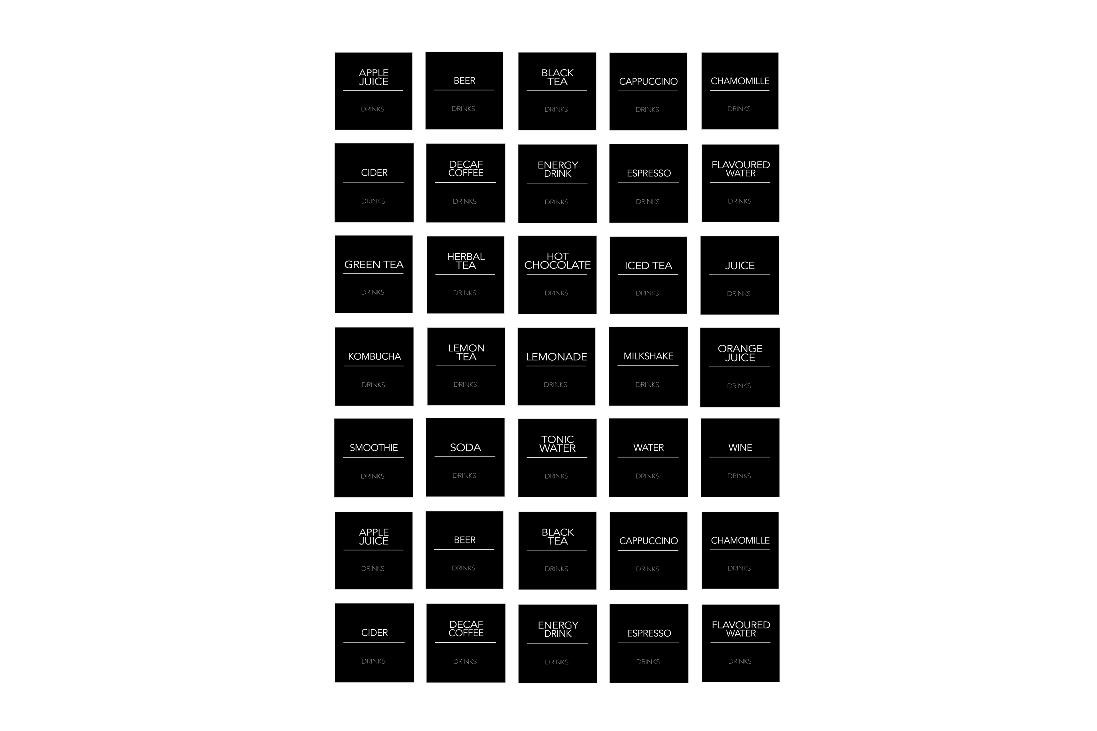 LABELS: KITCHEN - OzDecalz