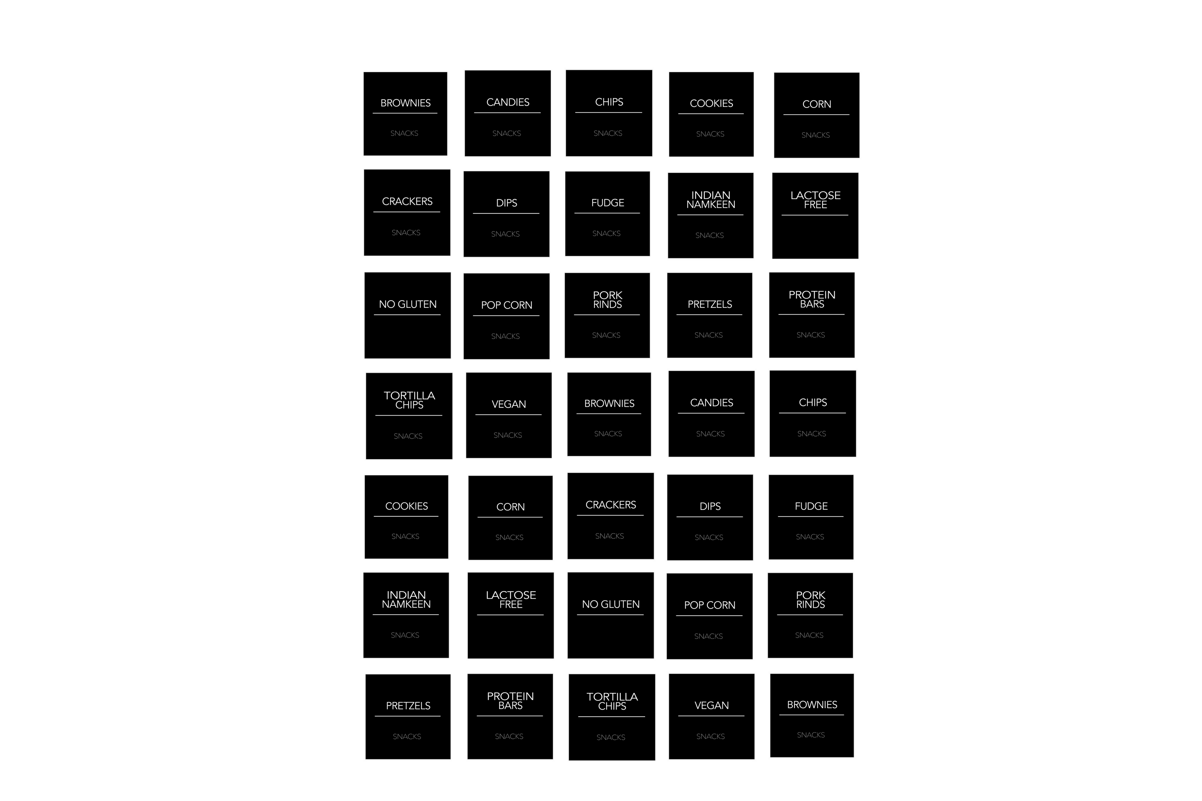 LABELS: KITCHEN - OzDecalz
