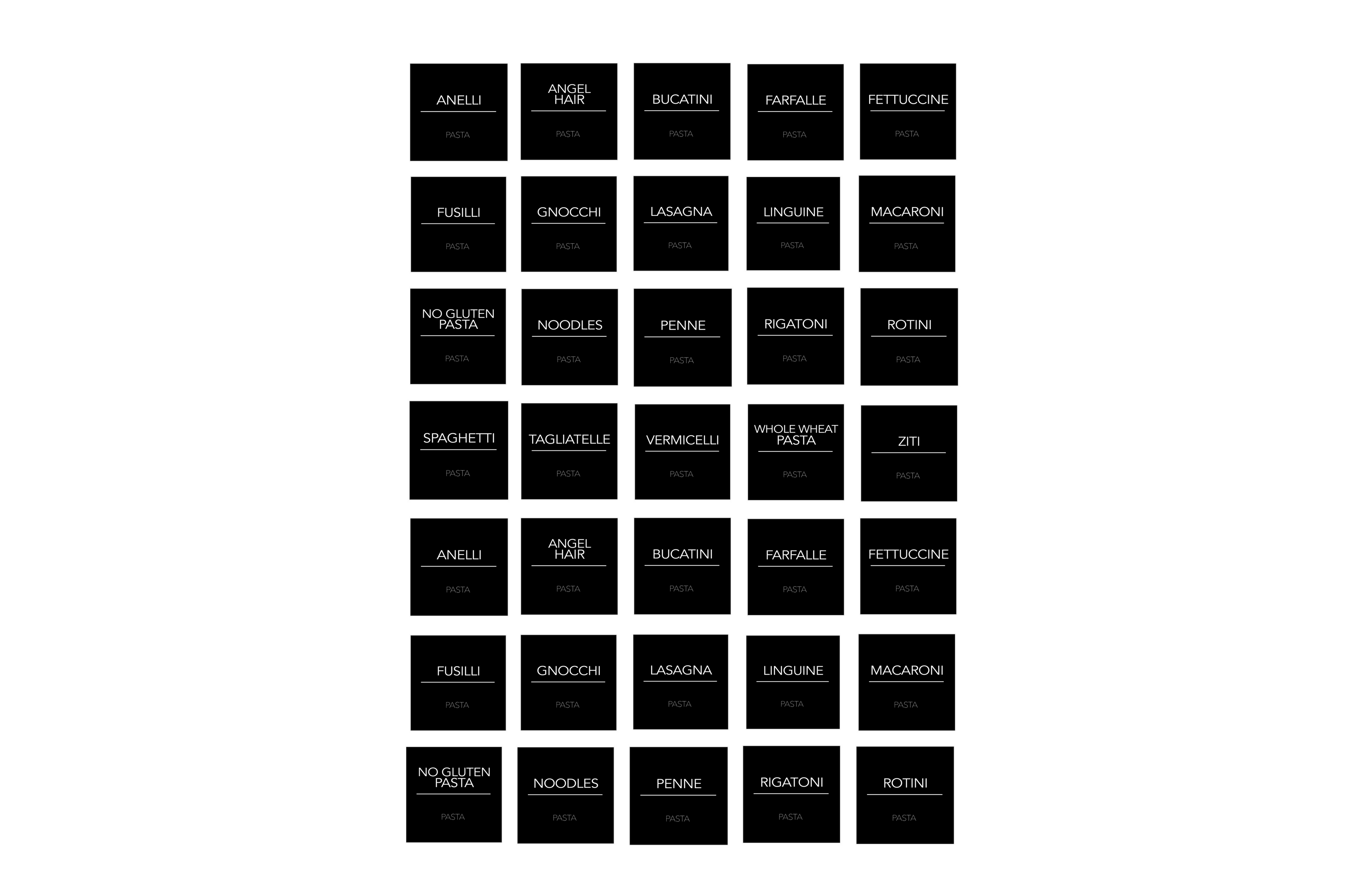 LABELS: KITCHEN - OzDecalz