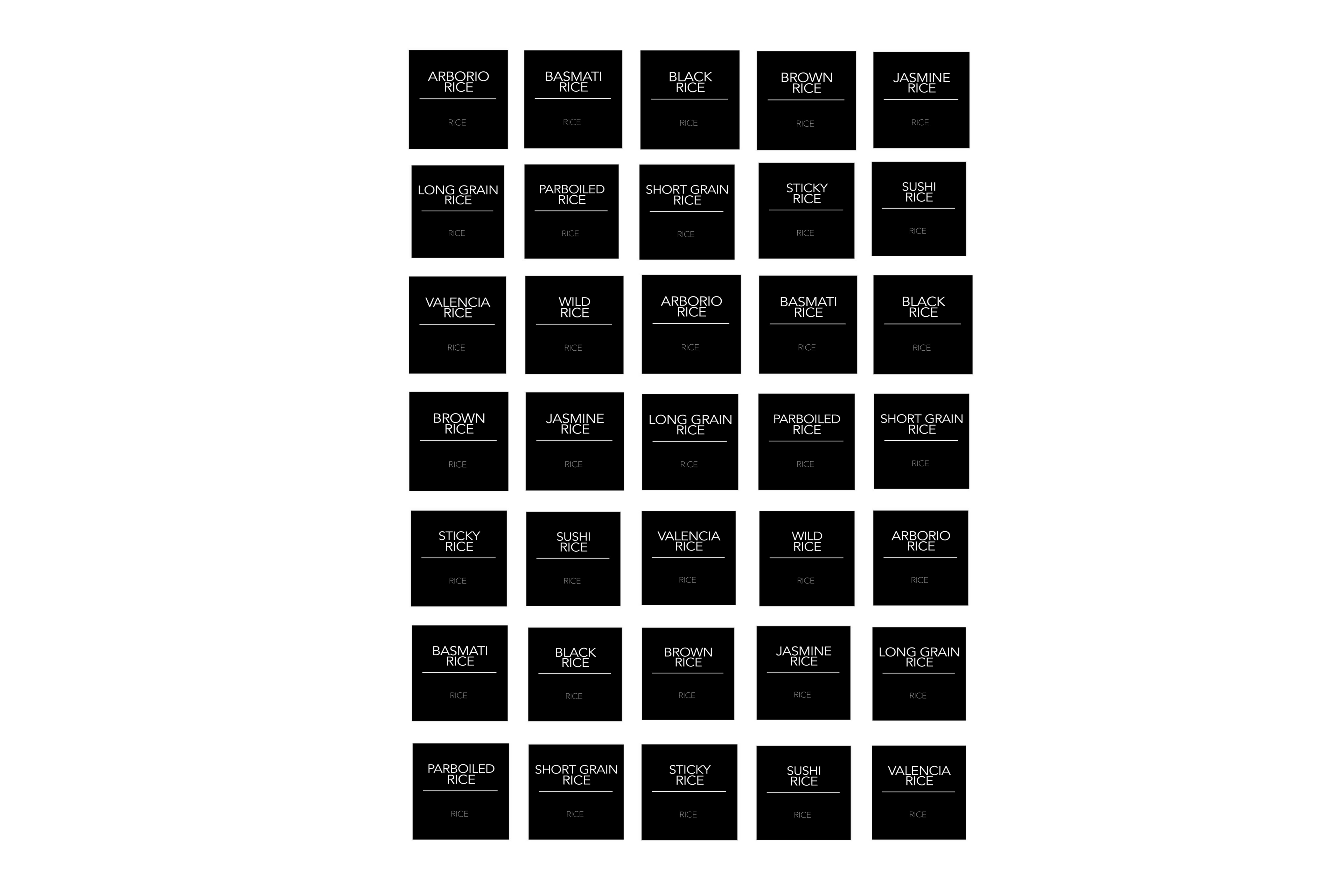 LABELS: KITCHEN - OzDecalz