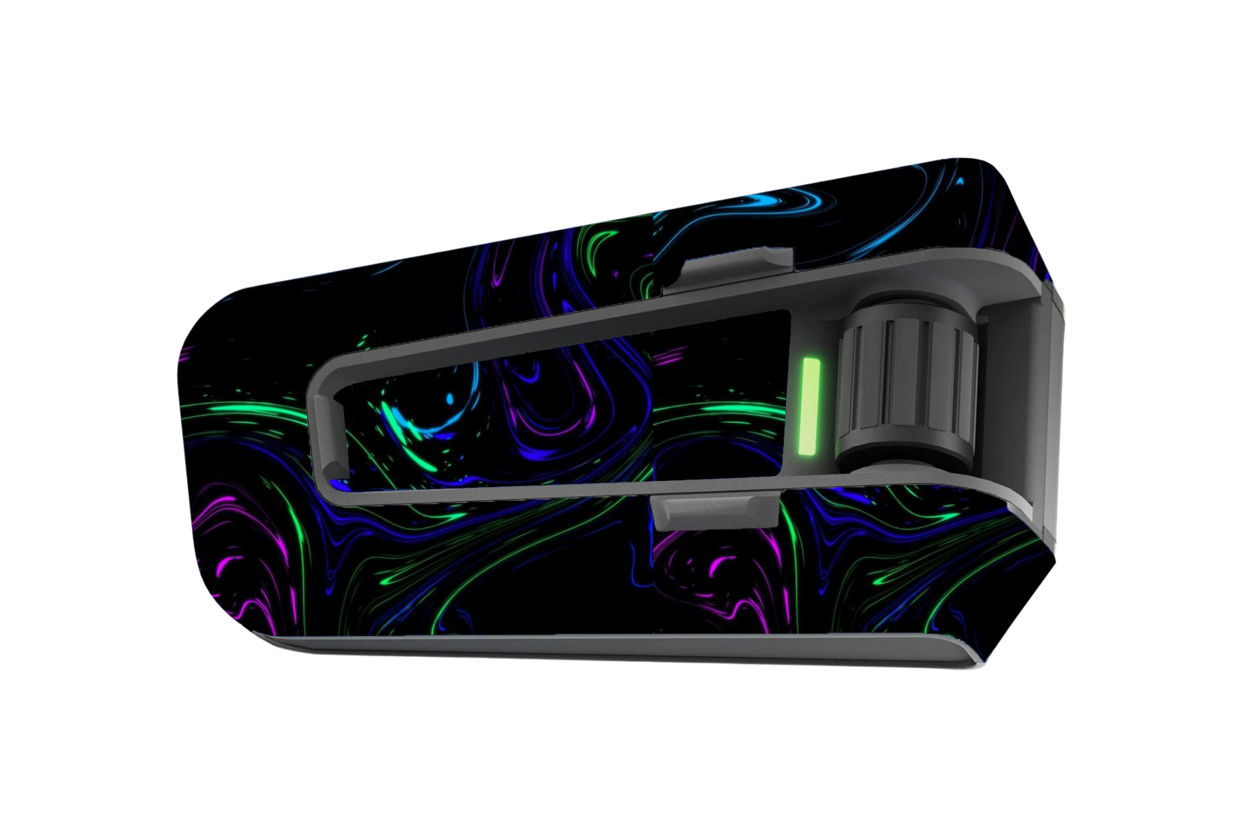 Packtalk  Skin: NEON SWIRL DARK