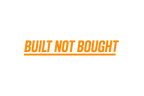 STICKER: BUILT NOT BOUGHT