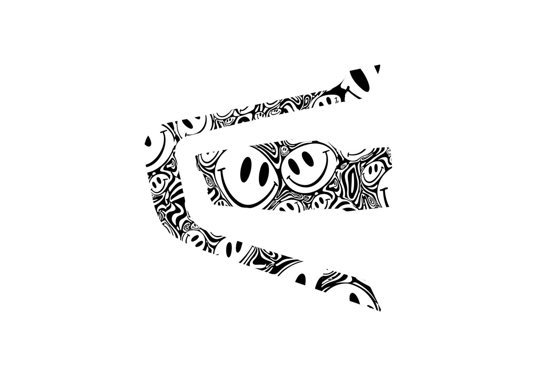 INTERCOM SKIN: SMILEY FACE MONO