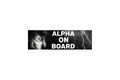 SLAP STICKER: ALPHA ON