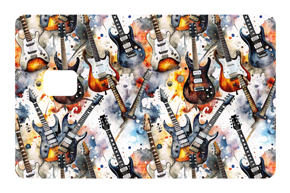 CARD WRAP: ROCK & ROLL