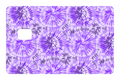 CARD WRAP: TIE DYE (PURPLE)