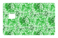 CARD WRAP: TIE DYE (GREEN)