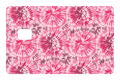 CARD WRAP: TIE DYE (RED)