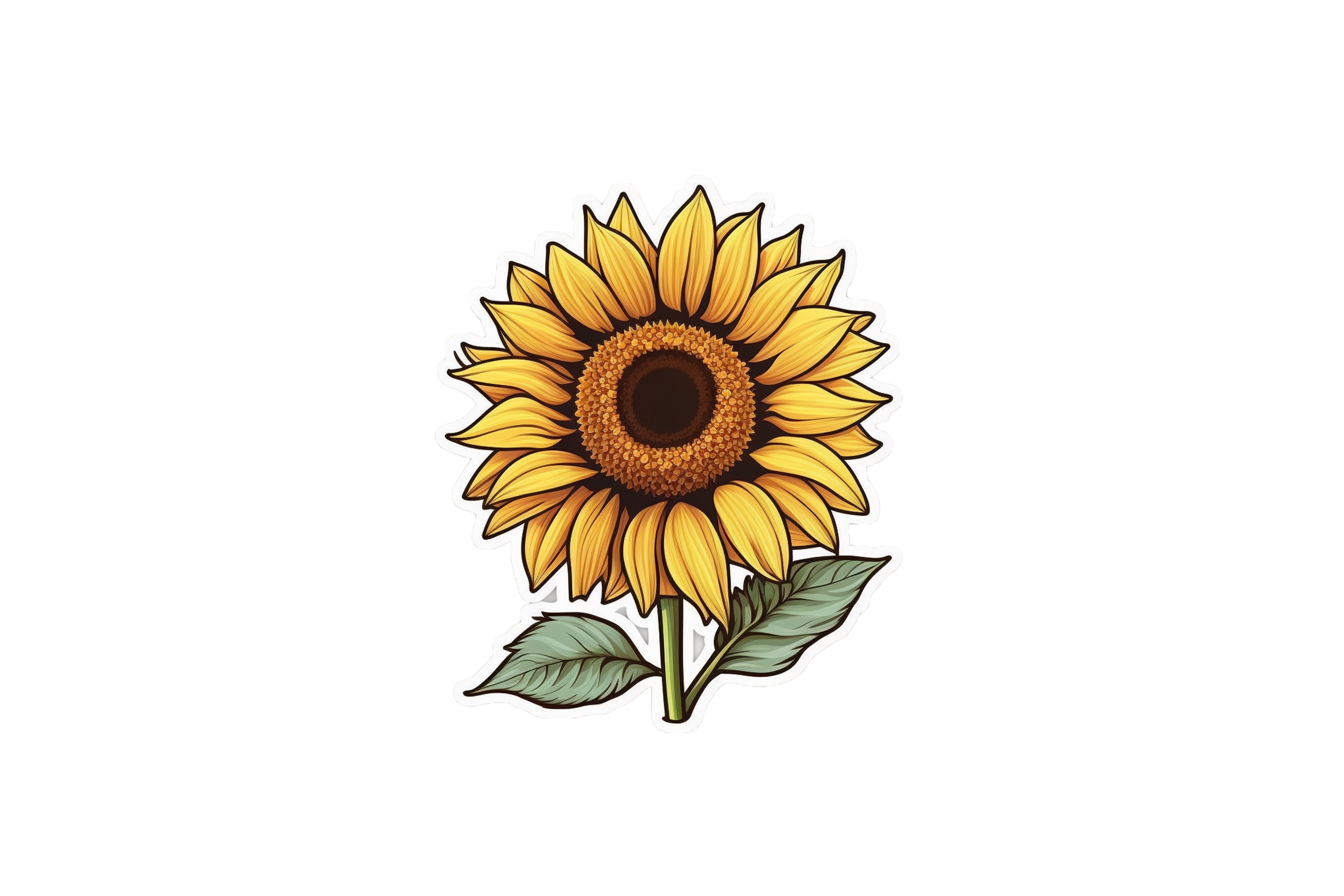 STICKER: SUNFLOWER - OzDecalz
